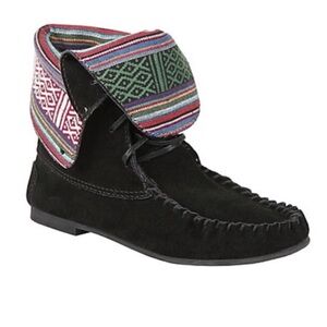 STEVE MADDEN suede moccasins size 8